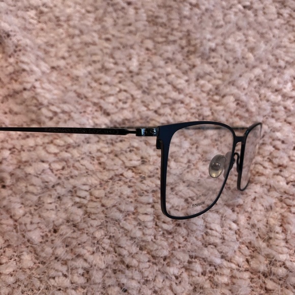 John Varvatos | V171 Matte Navy Glasses Frames - Picture 3 of 7